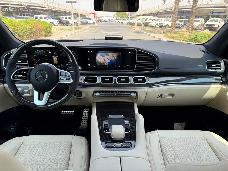 2021 Mercedes-Benz GLS-Class GLS 580 8 Cylinder White Black SUV Carbon Edition