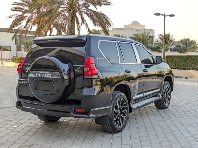 2012 Toyota Prado TXL 6 Cylinder Petrol Engine Black Brown SUV GCC Specs