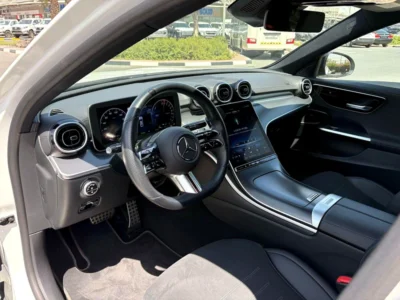 2022 Mercedes-Benz C-Class C300 Sport 4 Cylinder Petrol Engine White Black Sedan