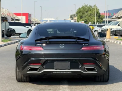 2017 Mercedes-Benz AMG-GT S 8 Cylinder Petrol Engine Black Red Coupe