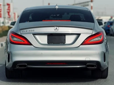2017 Mercedes-Benz CLS-Class CLS 400 6 Cylinders Petrol Engine Silver Black Sedan