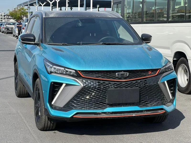 2025 GEELY COOLRAY GF 1.5 Liter 4 Cylinders Turbo Petrol Blue Black SUV
