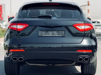 2017 Maserati Levante S 6 Cylinder Petrol Engine Black Red SUV CLEAN TITLE