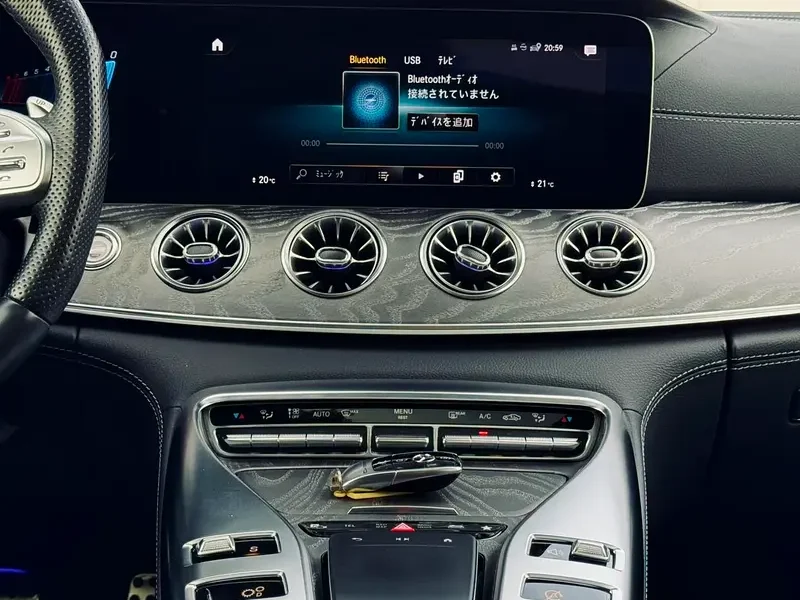 2021 Mercedes-Benz AMG GT 43 4Matic Plus 6 Cylinders Petrol Engine Blue Black Sedan
