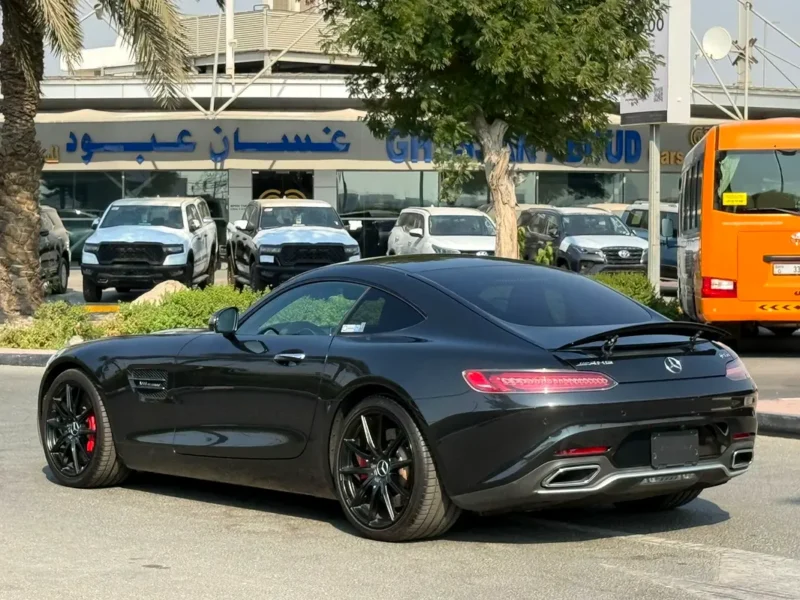 2017 Mercedes-Benz AMG-GT S 8 Cylinder Petrol Engine Black Red Coupe