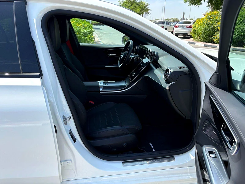 2022 Mercedes-Benz C-Class C300 Sport 4 Cylinder Petrol Engine White Black Sedan