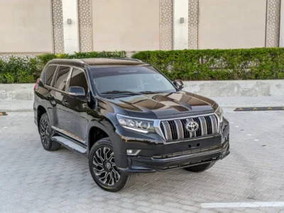 2012 Toyota Prado TXL 6 Cylinder Petrol Engine Black Brown SUV GCC Specs