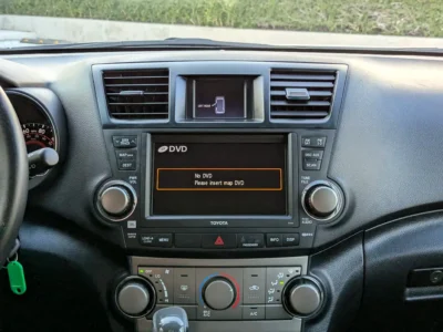 2009 Toyota Highlander Other 6 Cylinders Petrol Engine Black SUV