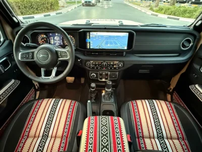 2024 Jeep Wrangler Sahara Unlimited 4 Cylinder Petrol Engine Beige SUV
