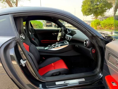 2017 Mercedes-Benz AMG-GT S 8 Cylinder Petrol Engine Black Red Coupe