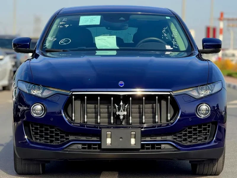 2017 Maserati Levante Standard 6 Cylinder Petrol Engine Blue Brown SUV
