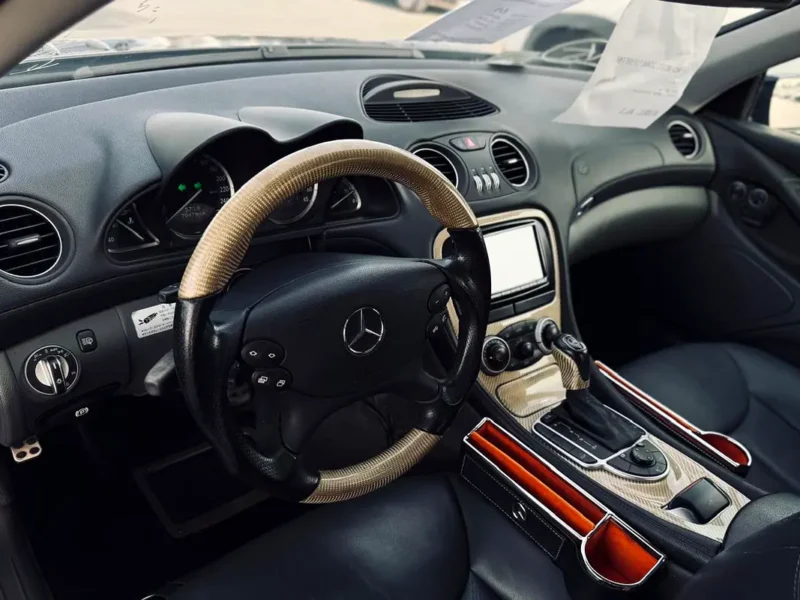 2005 Mercedes-Benz SL-Class SL 350 6 Cylinder Petrol Engine Black Convertible