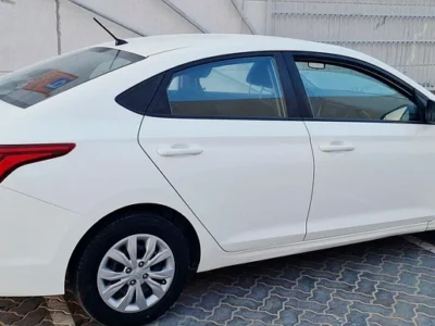 2019 Hyundai Accent Other 4 Cylinder Petrol Engine White Grey Sedan GCC Specs