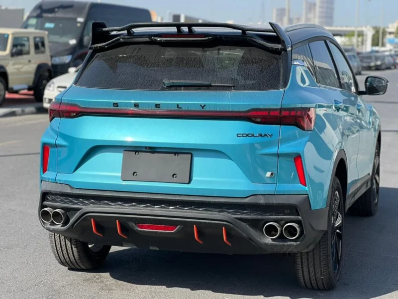 2025 GEELY COOLRAY GF 1.5 Liter 4 Cylinders Turbo Petrol Blue Black SUV