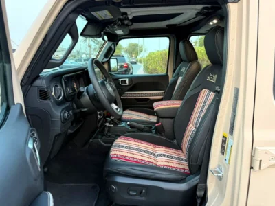 2024 Jeep Wrangler Sahara Unlimited 4 Cylinder Petrol Engine Beige SUV