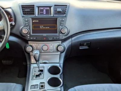 2009 Toyota Highlander Other 6 Cylinders Petrol Engine Black SUV