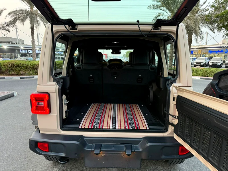 2024 Jeep Wrangler Sahara Unlimited 4 Cylinder Petrol Engine Beige SUV