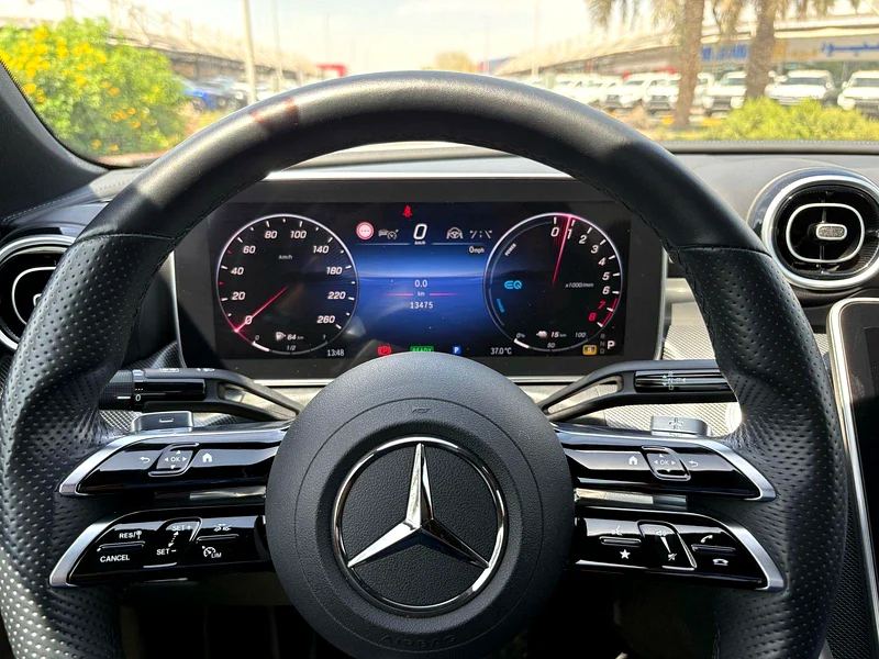 2022 Mercedes-Benz C-Class C300 Sport 4 Cylinder Petrol Engine White Black Sedan