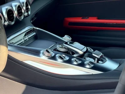 2017 Mercedes-Benz AMG-GT S 8 Cylinder Petrol Engine Black Red Coupe