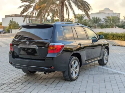 2009 Toyota Highlander Other 6 Cylinders Petrol Engine Black SUV