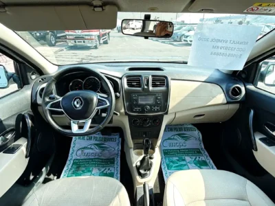 2020 Renault Symbol LE 4 Cylinders Petrol Engine White Beige Sedan GCC Specs