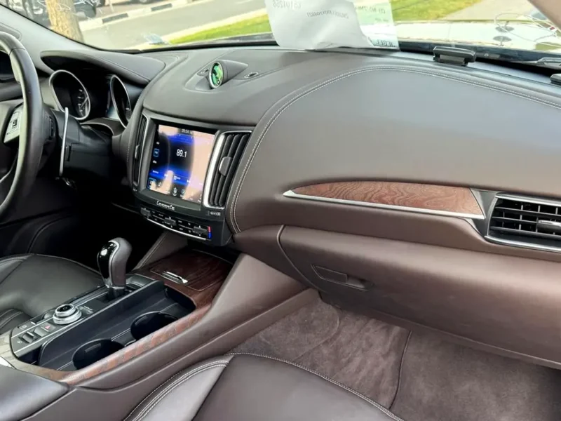 2017 Maserati Levante Standard 6 Cylinder Petrol Engine Blue Brown SUV