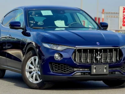 2017 Maserati Levante Standard 6 Cylinder Petrol Engine Blue Brown SUV