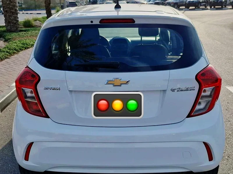 2019 Chevrolet Spark Other 4 Cylinder petrol Engine White Black Hatchback GCC