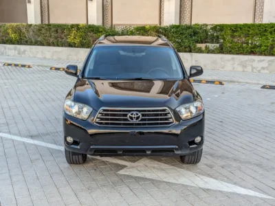 2009 Toyota Highlander Other 6 Cylinders Petrol Engine Black SUV