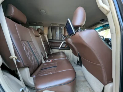 2012 Toyota Prado TXL 6 Cylinder Petrol Engine Black Brown SUV GCC Specs