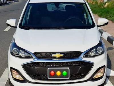 2019 Chevrolet Spark Other 4 Cylinder petrol Engine White Black Hatchback GCC