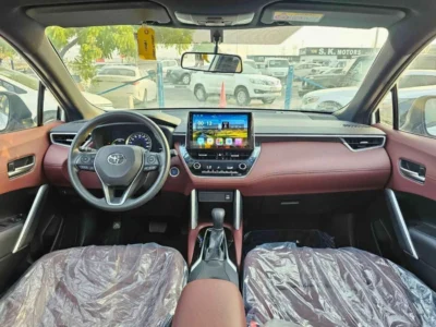 2024 Toyota Corolla Cross 1.8 L PETROL 4 Cylinder Engine Black Tan SUV