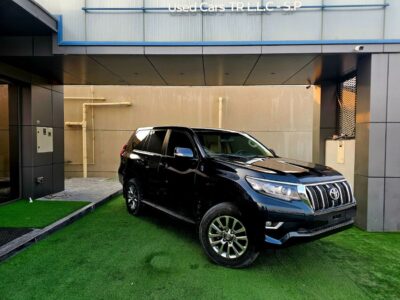 2021 Toyota Prado GXR V6 Engine 4.0 Liter 4WD Blue Beige SUV GCC Specs