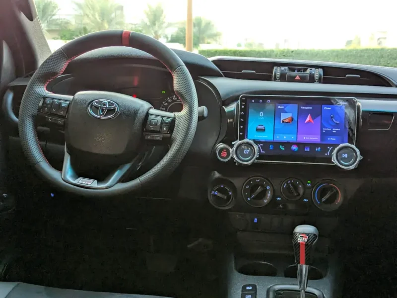 2021 Toyota Hilux GR Sport 4 Cylinder Petrol Engine Black Pick Up Truck