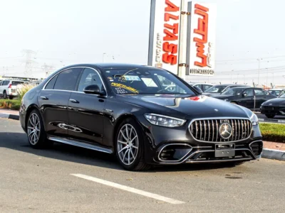 2024 Mercedes-Benz S-Class S 63 AMG 8 Cylinder Petrol Engine Grey Black Sedan