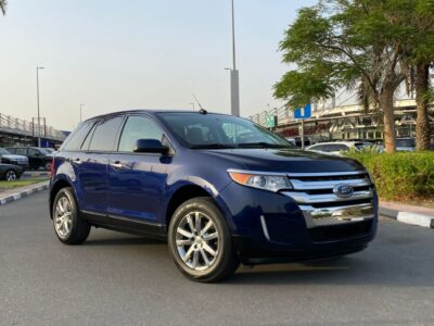 2011 Ford Edge SEL 6 Cylinder Petrol Engine Blue White SUV GCC Specs