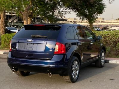 2011 Ford Edge SEL 6 Cylinder Petrol Engine Blue White SUV GCC Specs