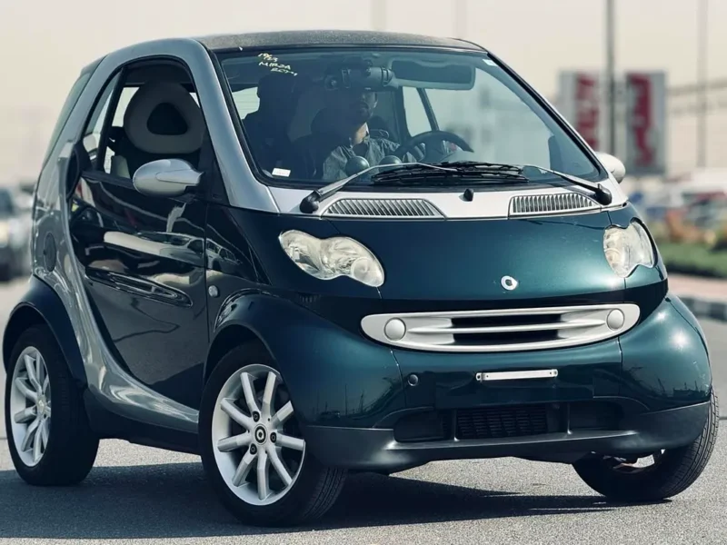 2007 Smart Fortwo Other 3 Cylinders Petrol Engine Green Beige Coupe