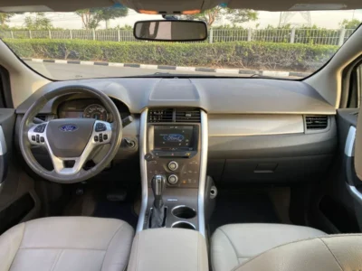 2011 Ford Edge SEL 6 Cylinder Petrol Engine Blue White SUV GCC Specs