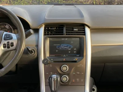 2011 Ford Edge SEL 6 Cylinder Petrol Engine Blue White SUV GCC Specs