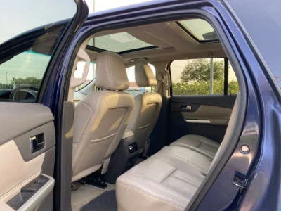 2011 Ford Edge SEL 6 Cylinder Petrol Engine Blue White SUV GCC Specs