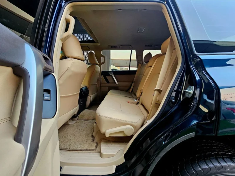 2021 Toyota Prado GXR V6 Engine 4.0 Liter 4WD Blue Beige SUV GCC Specs