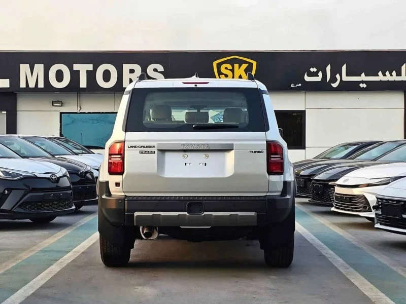 2024 Toyota Prado LC250 2.4T V4 PETROL White Beige SUV GCC Specs