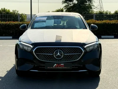 2026 Mercedes-Benz E-Class E 200 4 Cylinder Petrol Engine Black Beige Sedan