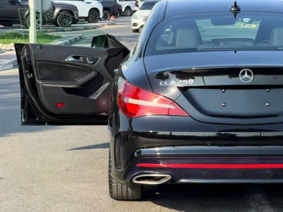 2019 Mercedes-Benz CLA CLA250 4 Cylinder Petrol Engine Black Sedan GCC Specs