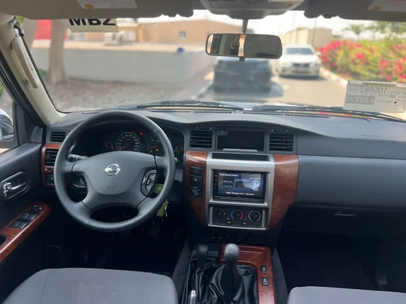2024 Nissan Patrol Safari 4.8 Liter 6 Cylinder Petrol Engine M/T Black Grey SUV
