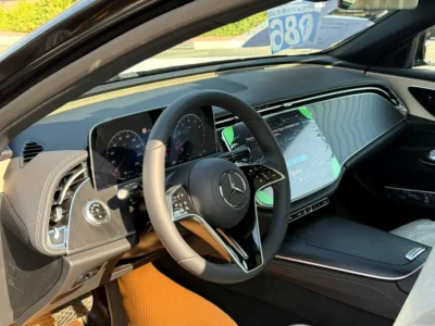 2026 Mercedes-Benz E-Class E 200 4 Cylinder Petrol Engine Black Beige Sedan