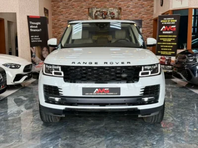 2019 Land Rover Range Rover HSE TOP6 Cylinder Petrol Engine White Beige SUV
