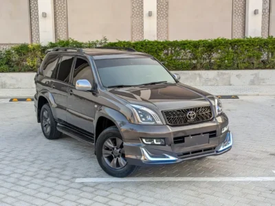 2006 Toyota Prado GX TOP 4 Cylinder Petrol Engine Grey Brown SUV GCC