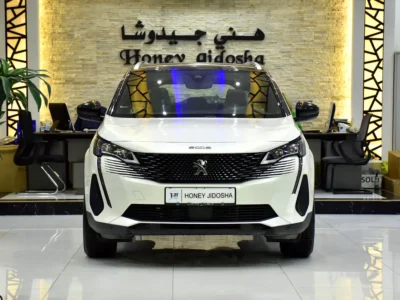 2024 Peugeot 5008 GT Line 4 Cylinder Petrol Engine White Red SUV GCC